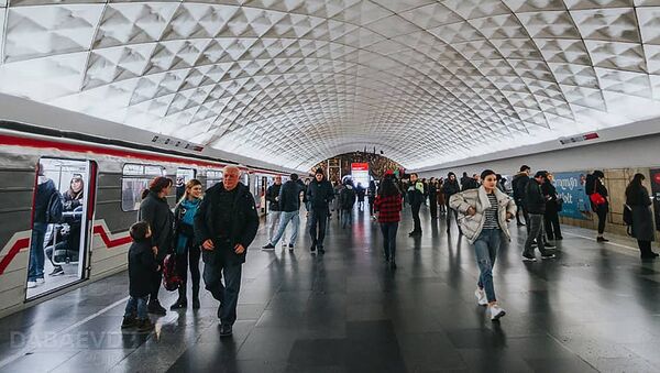 Тбилисское метро - станция - Sputnik Грузия