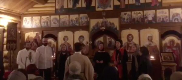 Москвичи запели по-грузински на Новый год - видео - Sputnik Грузия