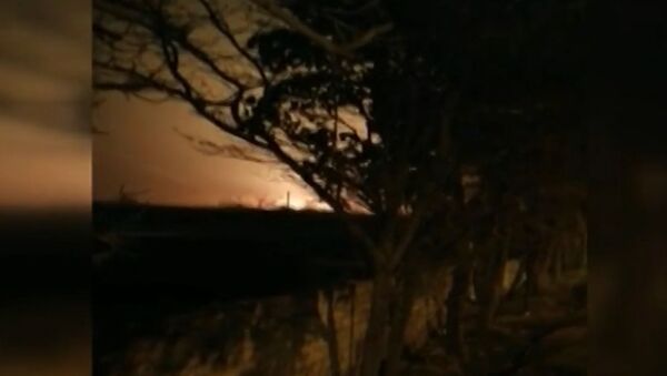 Крушение украинского самолета в аэропорту Тегерана попало на видео - Sputnik Грузия