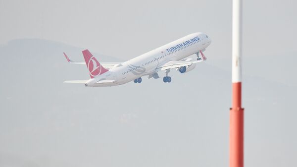 Пассажирский самолет турецкой авиакомпании Turkish Airlines - Sputnik Грузия