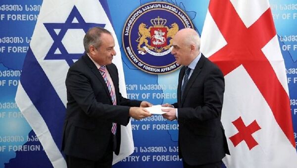Новый посол Израиля вручил верительные грамоты главе МИД Грузии - Sputnik Грузия