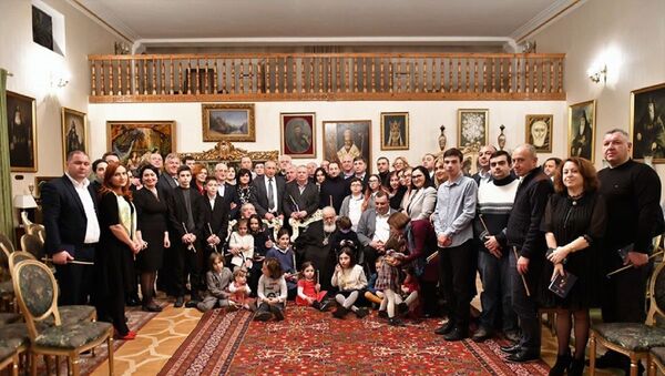 Встреча Патриарха с парламентским большинством - Sputnik Грузия