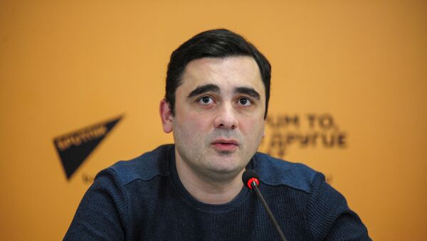 Давид МЕСХИШВИЛИ - руководитель Ассоциации транспорта и автомобильных дорог Грузии - Sputnik Грузия