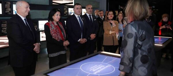 სალომე ზურაბიშვილი Peres Center for Peace & Innovation-ში სალომე ზურაბიშვილი Peres Center for Peace & Innovation-ში - Sputnik საქართველო