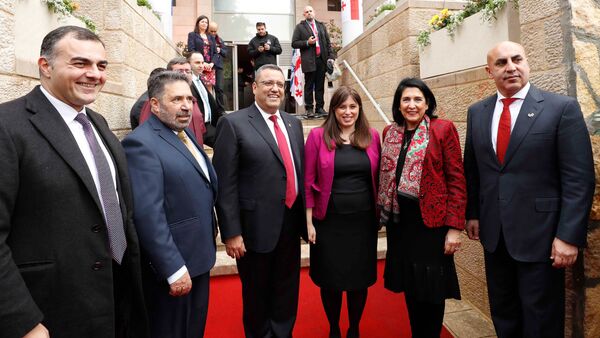 Саломе Зурабишвили открыла почетное консульство Грузии в Иерусалиме - Sputnik Грузия