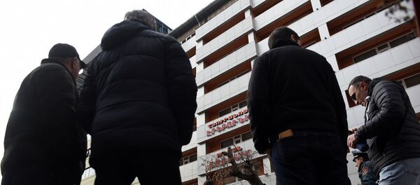 Стрельба в фойе Эребуни плаза (23 января 2020). Еревaн - Sputnik Грузия