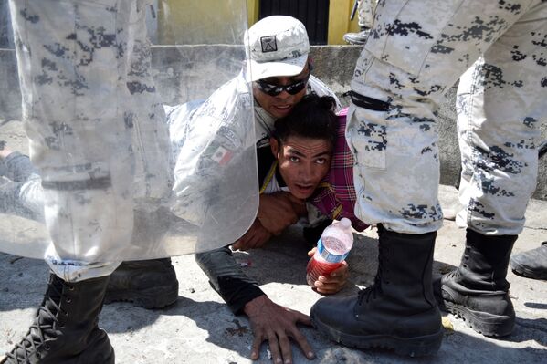Задержание мигранта недалеко от границы между Гватемалой и Мексикой - Sputnik Грузия