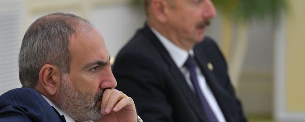 ნიკოლ ფაშინიანი და ილჰამ ალიევი  - Sputnik საქართველო