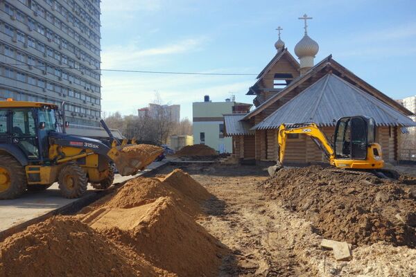 Московский храм грузинской просветительницы Нино, или У святых нет территориальных границ Московский храм грузинской просветительницы Нино, или У святых нет территориальных границ - Sputnik Грузия
