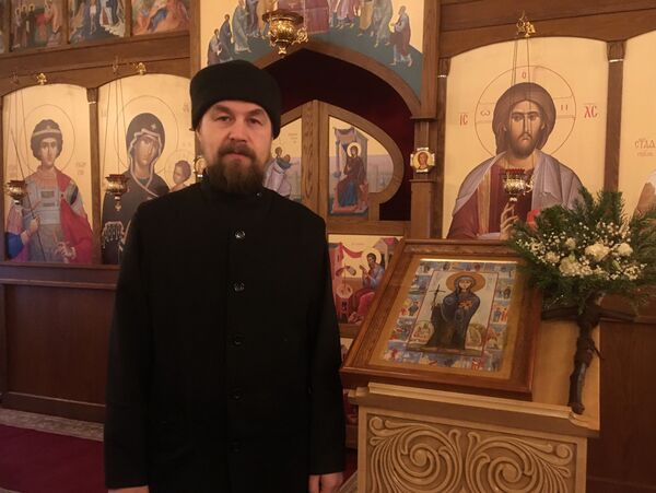 Московский храм грузинской просветительницы Нино, или У святых нет территориальных границ Московский храм грузинской просветительницы Нино, или У святых нет территориальных границ - Sputnik Грузия