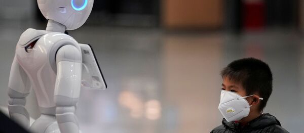 ჩინელი ბავშვი ნიღბით ჩინელი ბავშვი ნიღბით - Sputnik საქართველო