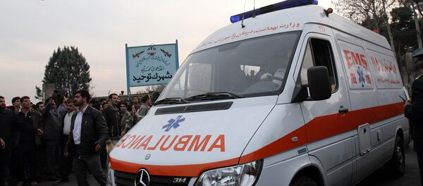 Карета скорой помощи в пригороде столицы Ирана (6 декабря 2005). Тегеран - Sputnik Грузия