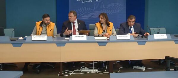 ყვითელი ჟილეტებით PACE-ში: ჟურნალისტების შევიწროების, ციხისა და პროფესიული რწმენის შესახებ - Sputnik საქართველო