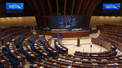 Зал заседания Парламентской ассамблеи Совета Европы 