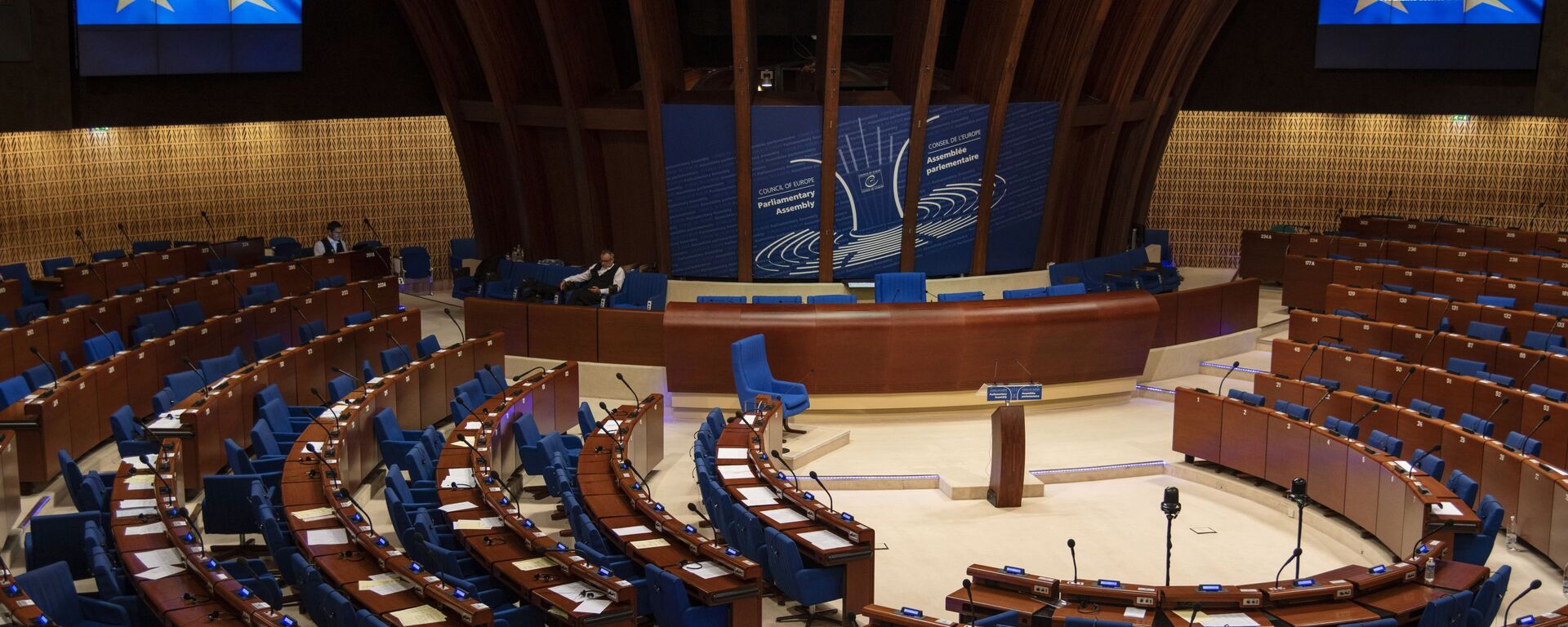 Зал заседания Парламентской ассамблеи Совета Европы  - Sputnik Грузия, 1920, 15.01.2021