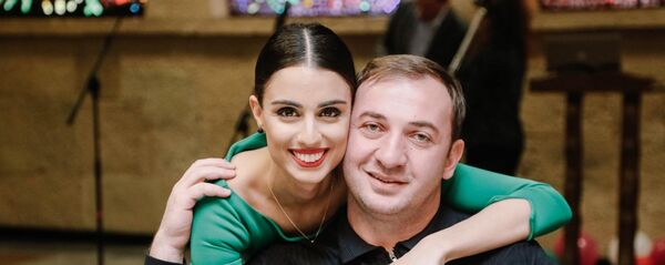 გვანცა დარასელია და ვახო მჭედლიძე  გვანცა დარასელია და ვახო მჭედლიძე  - Sputnik საქართველო