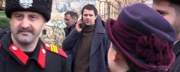 Актер Данила Козловский снимает фильм в Тбилиси Актер Данила Козловский снимает фильм в Тбилиси - Sputnik Грузия