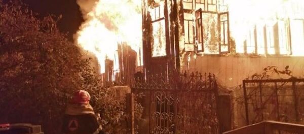 Пожар в Багдати - Sputnik Грузия