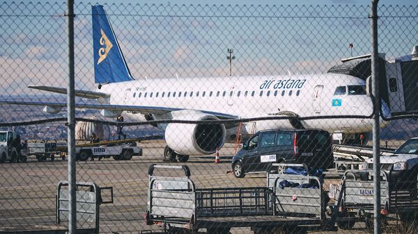 ყაზახეთის ავიაკომპანია Air Astana-ს თვითმფრინავი - Sputnik საქართველო