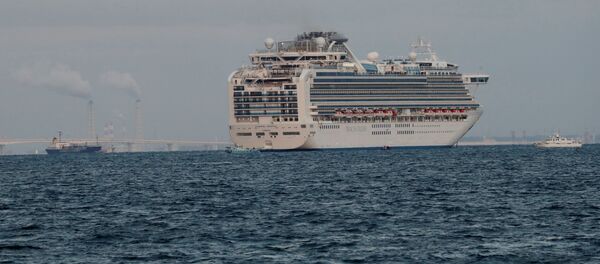 ლაინერი Diamond Princess-ი კარანტინზე  ლაინერი Diamond Princess-ი კარანტინზე  - Sputnik საქართველო