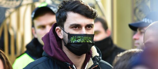 ოპოზიციის საპროტესტო აქცია. 5 თებერვალი ოპოზიციის საპროტესტო აქცია. 5 თებერვალი - Sputnik საქართველო