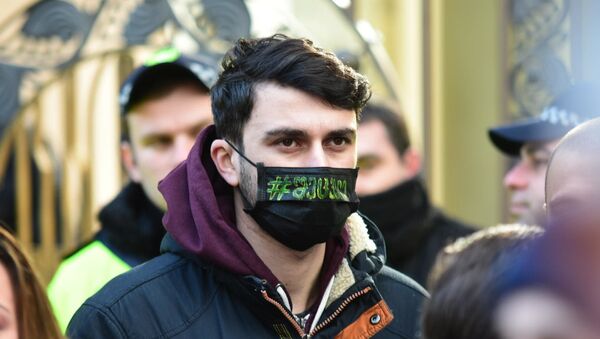 Новая акция протеста оппозиции в грузинской столице 5 февраля - Sputnik Грузия