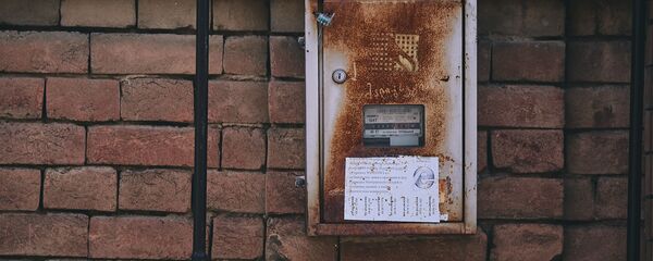 Газовый счетчик на стене дома - Sputnik Грузия