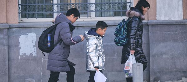 Семья туристов с Востока - Sputnik Грузия