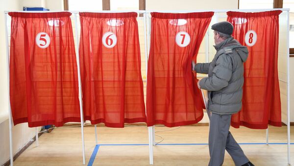 Парламентские выборы в Азербайджане - Sputnik Грузия