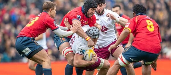 რაგბი. საქართველო-ესპანეთი რაგბი. საქართველო-ესპანეთი - Sputnik საქართველო