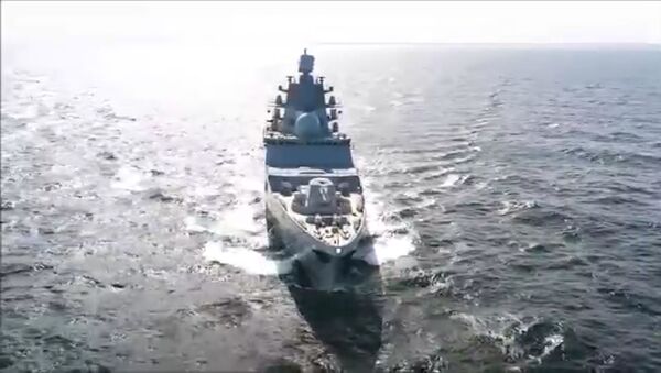 Россия испытала новейший фрегат Адмирал Касатонов - видео - Sputnik Грузия