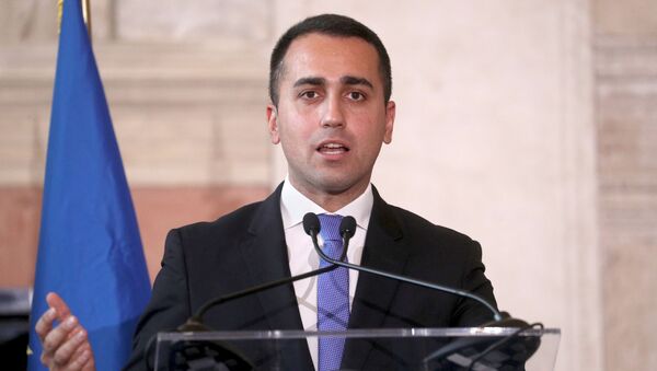 Министр иностранных дел Италии Луиджи Ди Майо  - Sputnik Грузия