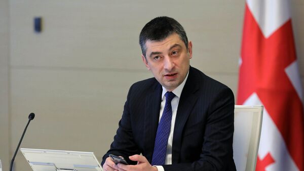 Премьер-министр Грузии Георгий Гахария - Sputnik Грузия