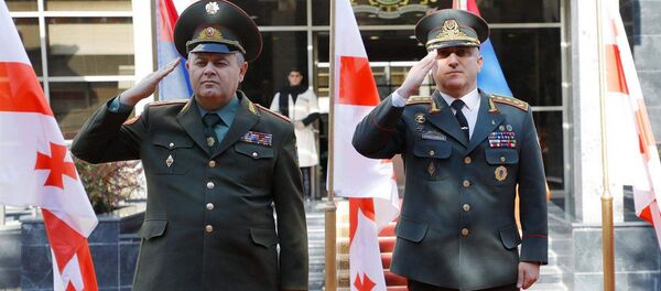 Официальный визит начальника Генштаба ВС РА Артака Давтяна в Грузию (19 февраля 2020). Тбилиси - Sputnik Грузия