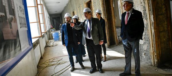 Ремонтные работы второго корпуса ТГУ - Sputnik Грузия