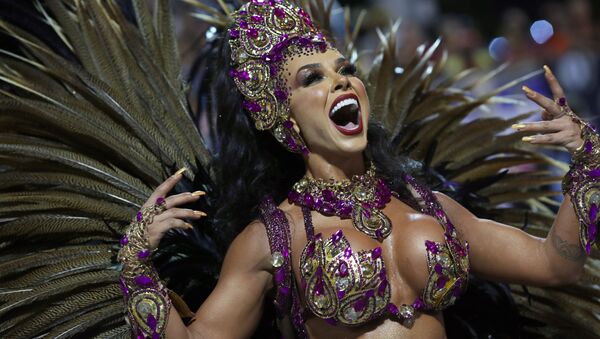 Открытие бразильского карнавала в Сан-Паулу, Бразилия - Sputnik Грузия
