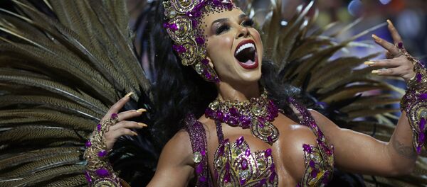 Открытие бразильского карнавала в Сан-Паулу, Бразилия - Sputnik Грузия