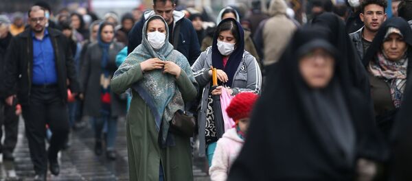 ირანის მოსახლეობა ნიღბებით ირანის მოსახლეობა ნიღბებით - Sputnik საქართველო
