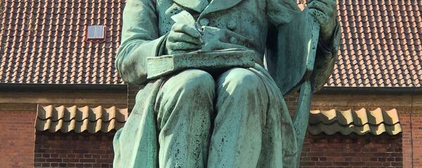 სიორენ კირკეგორის ქანდაკება კოპენჰაგენში, დანია - Sputnik საქართველო