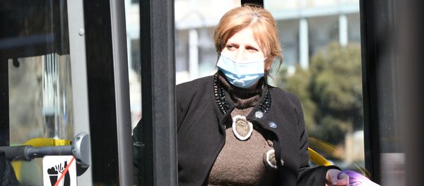 ადამიანები პირბადეებით - Sputnik საქართველო