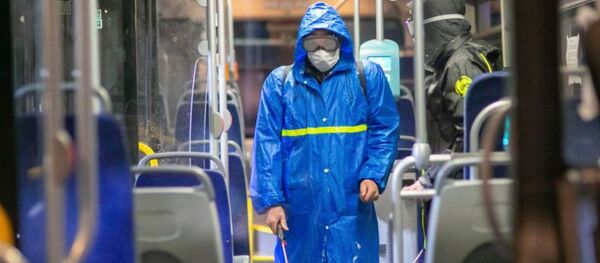 დეზინფექცია ტრანსპორტში - Sputnik საქართველო