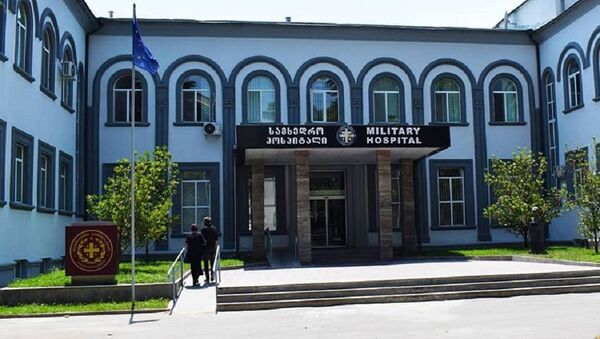 Здание военного госпиталя в Гори - Sputnik Грузия