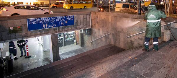 სადეზინფექციო სამუშაოები სადეზინფექციო სამუშაოები - Sputnik საქართველო