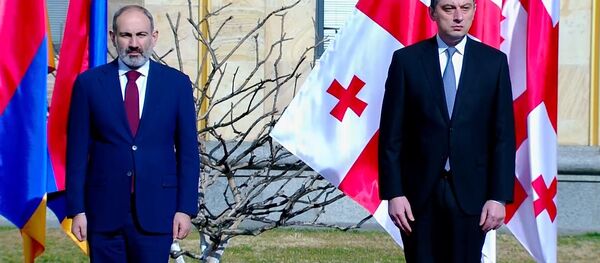 ფაშინიანის ვიზიტი საქართველოში ფაშინიანის ვიზიტი საქართველოში - Sputnik საქართველო