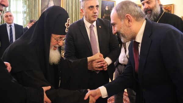 Патриарх Грузии встретился с премьер-министром Армении - Sputnik Грузия