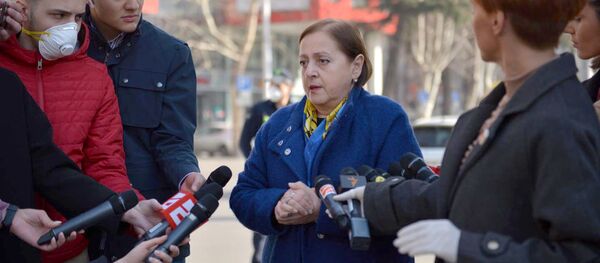 Директор тбилисской инфекционной больницы Марина Эзугбая Директор тбилисской инфекционной больницы Марина Эзугбая - Sputnik Грузия