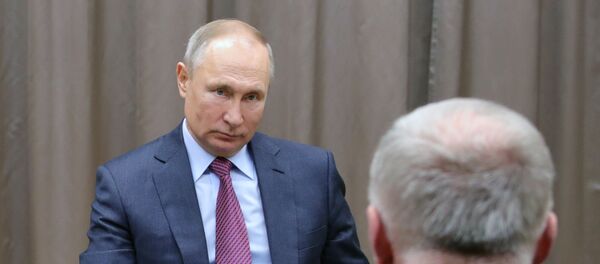 Президент РФ В. Путин провел встречу с генсеком ОДКБ С. Засем - Sputnik Грузия