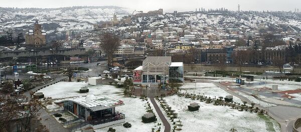 Тбилиси в снегу. В середине марта в столице Грузии прошел снегопад - Sputnik Грузия