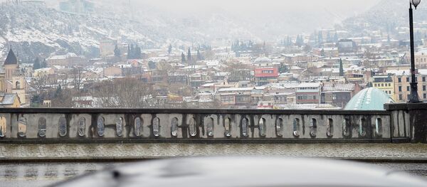 Тбилиси в снегу. В середине марта в столице Грузии прошел снегопад Тбилиси в снегу. В середине марта в столице Грузии прошел снегопад - Sputnik Грузия