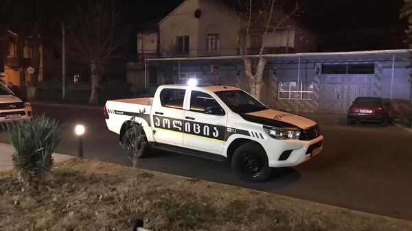 Машина криминальной полиции города Рустави - Sputnik Грузия